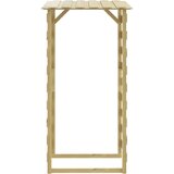  Pergola s streho 4 kosi 100x90x200 cm impregnirana borovina, (20757983) | Shoptok.si