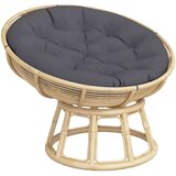  Jastuk antracit Ø 100 x 11 cm od tkanine Oxford | shoptok.hr