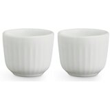 Kähler Design Komplet 2 posodic za jajca iz belega porcelana Hammershoi, ⌀ 8 cm Cene
