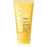 Clinique Sun SPF 30 Sunscreen Oil-Free Face Cream krema za sunčanje za lice s učinkom protiv bora SPF 30 50 ml