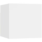 Furnova Nočna omarica bela 30,5x30x30 cm iverna plošča, (21927408) | Shoptok.si