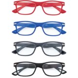 Prontoleggo naočare za čitanje sa dioptrijom Night & Day (crvene, crne, braon, plave) ugrađeno led svetlo na ram naočara-za noćno i dnevno Cene