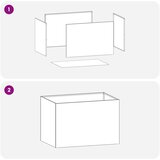 Vrtna saksija Srebrna 60 x 40 x 40 cm Nehrđajući čelik | shoptok.hr