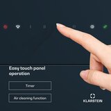 Klarstein SleekAir kuhinjska napa | A+++ | 717 m³/h | upravljanje na dotik | LED | 90 cm | Shoptok.si