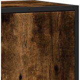 vidaXL Komoda boja hrasta 35,5x35x76 cm konstruirano drvo i metal | shoptok.hr