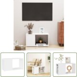 The Living Store TV omarica bela 60x24x32 cm iverna plošča - TV Omarica, (21738269) | Shoptok.si