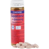 HOYER guarana + ginseng žvečljive tablete bio Cene