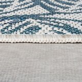 Flair Rugs Zeleni/plavi unutarnji i vanjski tepih 80x230 cm Bella Leaf – | shoptok.hr