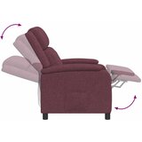  Fotelja s nagibom Ljubičasta Tkanina | shoptok.hr