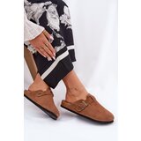 Big Star Suede Clogs Women's With Buckle Cijene