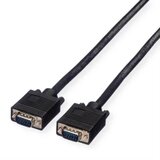Value VGA priključni kabel VGA 15-polni vtič 3.00 m črna 11.99.5253 dvojno oklopljen\, lahko se privije VGA kabel, (20415573) Cene