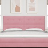  Uzglavlje Ružičasta 200 cm Baršun | shoptok.hr