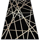 RugsX Preproge Preproga ALLURE 1964 Geometric - strukturna, elega 140x190 cm Črna | Shoptok.si