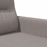  Trosjed od tkanine Smeđe-siva 180 cm | shoptok.hr