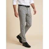 Sinsay Slim-fit chino hlače u kockicu s udjelom viskoze | shoptok.hr