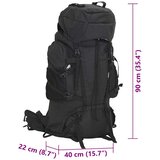 Ruksak za planinarenje crni 100 L od tkanine Oxford | Eponuda.ba