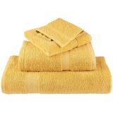  8-dijelni vrhunski set ručnika SOLUND zlatni 600 gsm | shoptok.hr