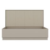 Hanah home Okvir kreveta Kale, 150x130x208 cm, bež | Eponuda.ba