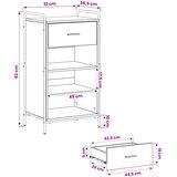  Ormar za cipele 51 x 36,5 x 93 cm Konstruirano drvo Staro drvo | shoptok.hr