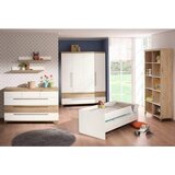 Paidi KOMODA, bela, barve hrasta | Shoptok.si