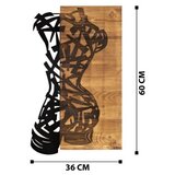 WALLXPERT dekorativni drveni zidni pribor paramparca | ePonuda.com
