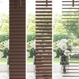  Venecijanska roleta Tamno smeđa s uzorkom 213 x 100 cm PVC | shoptok.hr