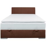 CARRYHOME POSTELJA Z VZMETNICO 90 cm x 200 cm , tekstil rjava | Shoptok.si