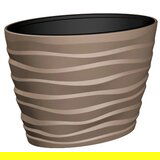  GARDINO-SAKSIJA BORA MOKA OVAL 60X39Xh58cm | ePonuda.com