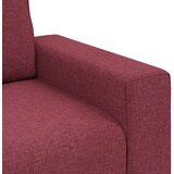  Fotelja u vinskoj crvenoj boji 59 cm tkanina | shoptok.hr
