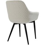 Livetastic Naslanjač Samt, Krem Barva | Shoptok.si