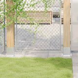  Postolja za stupove kvadratna 4 kom 101x101 mm pocinčani čelik | shoptok.hr