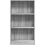 vidaXL Knjižna omara siva sonoma 60x24x109 cm inženirski les | Shoptok.si