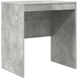 vidaXL Pisalna miza Betonsko siva MDF z betonskim videzom 70 x 50 x 76 cm | Shoptok.si