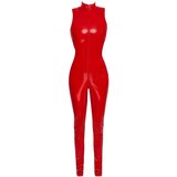 Black_Level Kombinezon brez rokavov z zadrgo (rdeč) - M | Shoptok.si