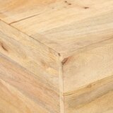  Stolić za kavu V-oblika 66 x 66 x 30 cm od masivnog drva manga | shoptok.hr