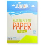 Junior jolly fluo paper papir fluo a4 250g 10k - odaberite nijansu fluo žuta ( 136120 ) Cene
