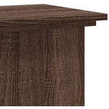 vidaXL Stalak za biljke boja hrasta 33 x 33 x 100 cm konstruirano drvo | shoptok.hr