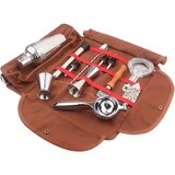 INF platnena potovalna mešana torba coffee, (21671567) | Shoptok.si
