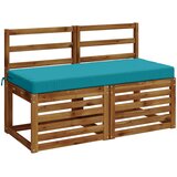  Jastučić za klupu SOEST 100% poliester Tirkizna 120 x 50 x 8 cm Slike