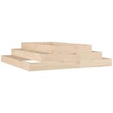vidaXL Visoka greda 110x110x27 cm trdna borovina, (20758962) Cene