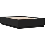  Okvir kreveta s LED svjetlima crni 150 x 200 cm drveni | Eponuda.ba