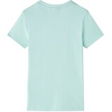  Dječja majica svijetla boja mente 116 | shoptok.hr
