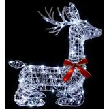  3D Božićni irvas LOVIISA 140 LED lampica Hladno bijela | shoptok.hr