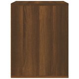  Zidni noćni ormarić boja smeđeg hrasta 50x36x47 cm | shoptok.hr