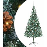  Umjetno božićno drvce s stalakom Zelena 210 cm PVC i čelik | shoptok.hr