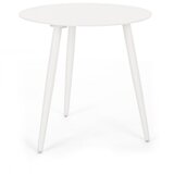 BIZZOTTO Okrugao vrtni stolić aluminijski ø 50 cm Ridley – Cijene