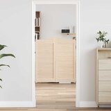 vidaXL Okretna vrata s rešetkama 1 par 90x80 cm Puno Drvo Bor | shoptok.hr