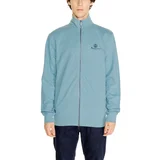 Aquascutum ACTIVE COTTON FULL ZIP FLEECE AA_SS23_SW001 Zelena