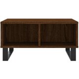  Stolić za kavu smeđa boja hrasta 60x60x30 cm konstruirano drvo | shoptok.hr