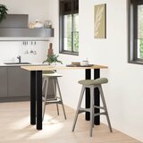  Noge za barski stol 4 kom Crne 100-102 cm Čelične | shoptok.hr